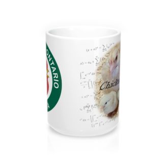 Chicken Math Mug with PTO Logo 15oz
