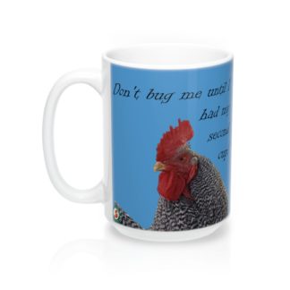 Chicken Math and Second Cup Mug 15oz