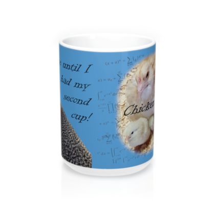Chicken Math and Second Cup Mug 15oz - Image 2