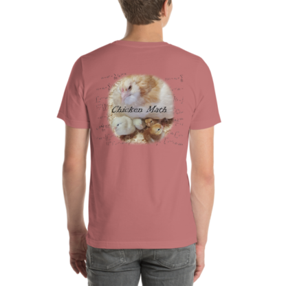 Chicken Math Short-Sleeve Unisex T-Shirt - COLOUR - Image 6