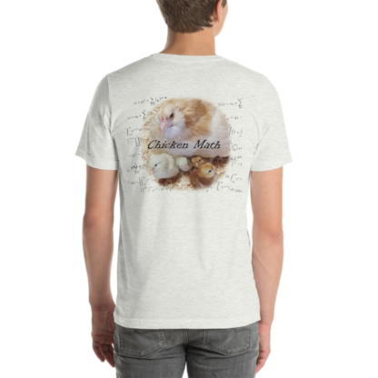 Chicken Math Short-Sleeve Unisex T-Shirt - COLOUR - Image 12