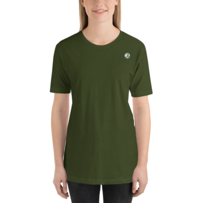 Chicken Math Short-Sleeve Unisex T-Shirt - DARK - Image 11