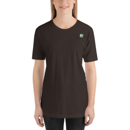 Chicken Math Short-Sleeve Unisex T-Shirt - DARK - Image 3