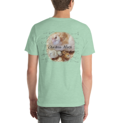 Chicken Math Short-Sleeve Unisex T-Shirt - COLOUR - Image 14