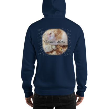 Chicken Math Hooded Sweatshirt - Image 4