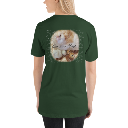 Chicken Math Short-Sleeve Unisex T-Shirt - DARK - Image 18