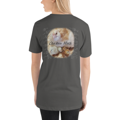 Chicken Math Short-Sleeve Unisex T-Shirt - DARK - Image 14