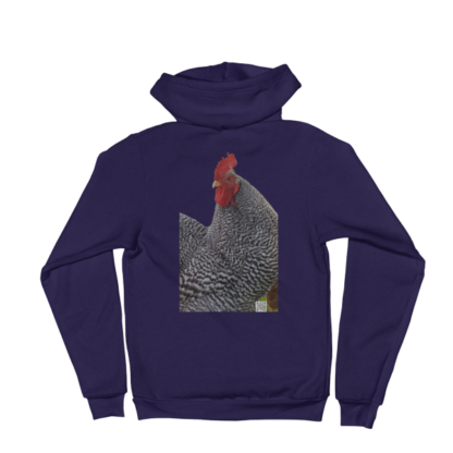 Barred Rock Rooster - Hoodie sweater - Image 8