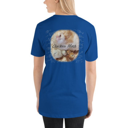 Chicken Math Short-Sleeve Unisex T-Shirt - DARK - Image 30