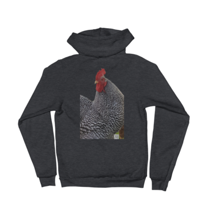 Barred Rock Rooster - Hoodie sweater - Image 4