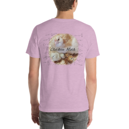 Chicken Math Short-Sleeve Unisex T-Shirt - COLOUR - Image 20
