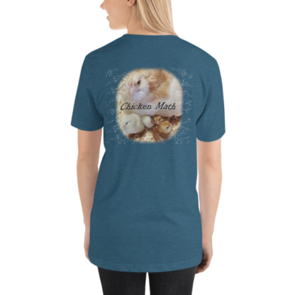 Chicken Math Short-Sleeve Unisex T-Shirt - DARK - Image 24