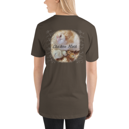 Chicken Math Short-Sleeve Unisex T-Shirt - DARK - Image 22