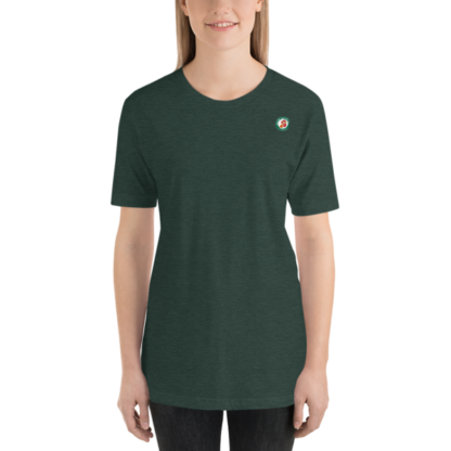 Chicken Math Short-Sleeve Unisex T-Shirt - DARK - Image 7