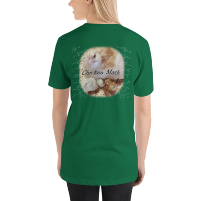 Chicken Math Short-Sleeve Unisex T-Shirt - DARK - Image 28