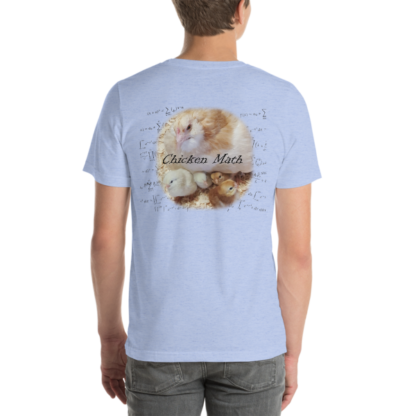 Chicken Math Short-Sleeve Unisex T-Shirt - COLOUR - Image 16