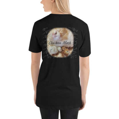 Chicken Math Short-Sleeve Unisex T-Shirt - DARK - Image 20